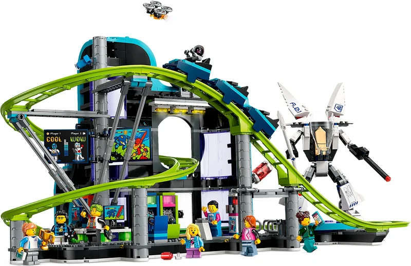 Robot World Roller-Coaster Park - View 2