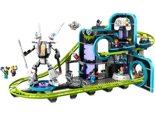 LEGO 60421-1 Robot World Roller-Coaster Park — 986 pieces, released 2024