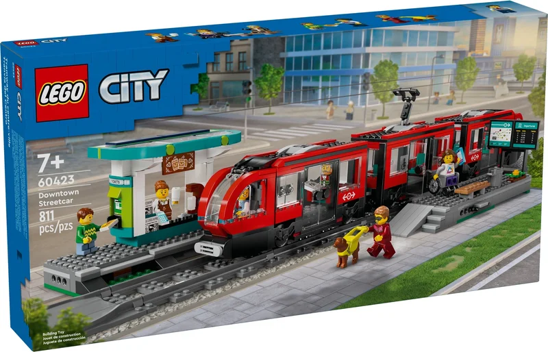 Downtown Streetcar and Station - View 2