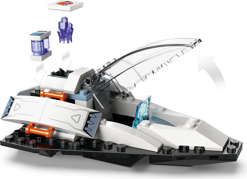 Spaceship and Asteroid Discovery - View 4