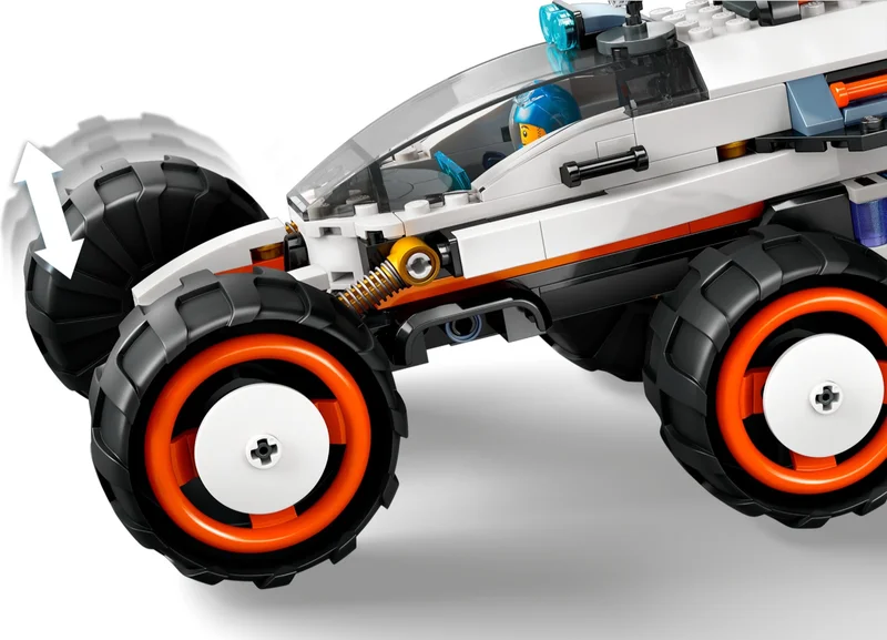 Space Explorer Rover and Alien Life - View 4
