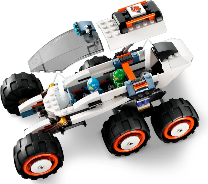 Space Explorer Rover and Alien Life - View 5