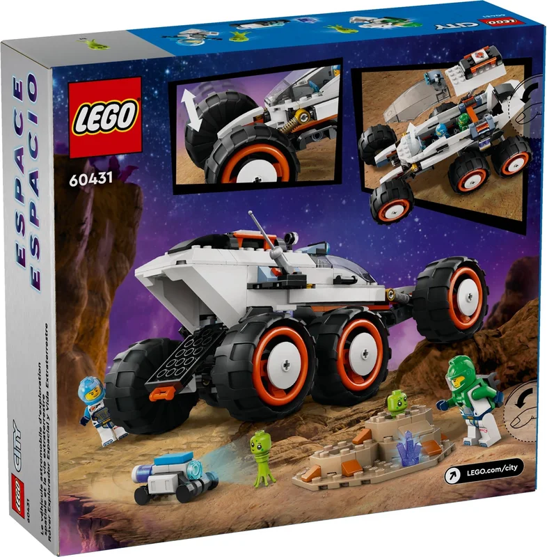 Space Explorer Rover and Alien Life - View 6