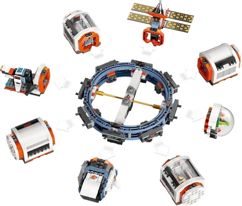 Modular Space Station - View 6