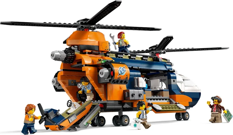 Jungle Explorer Helicopter at Base Camp - View 2