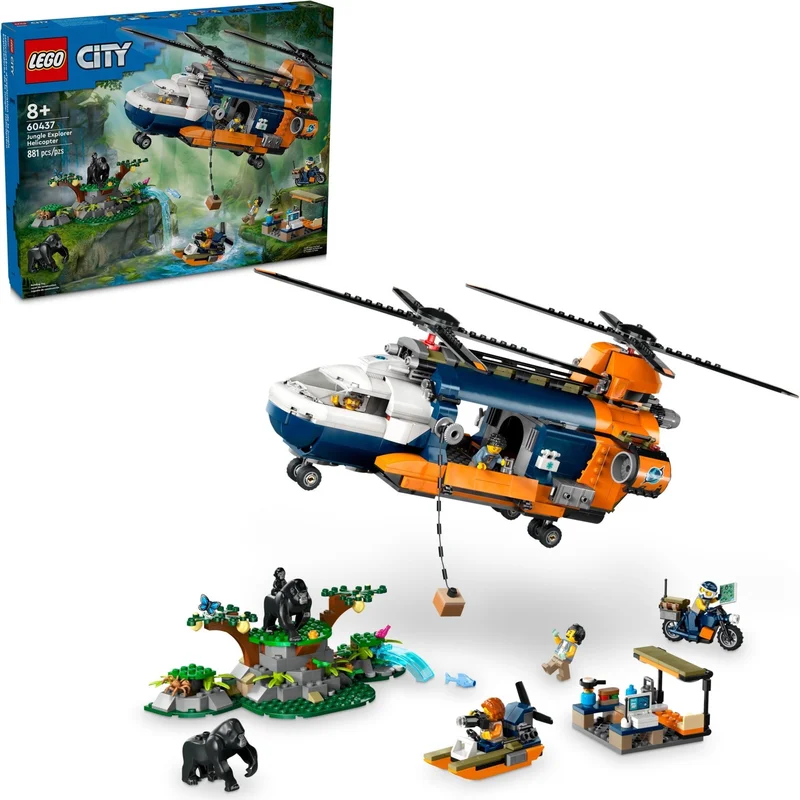 Jungle Explorer Helicopter at Base Camp - View 8