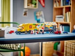 Yellow Delivery Truck - View 7