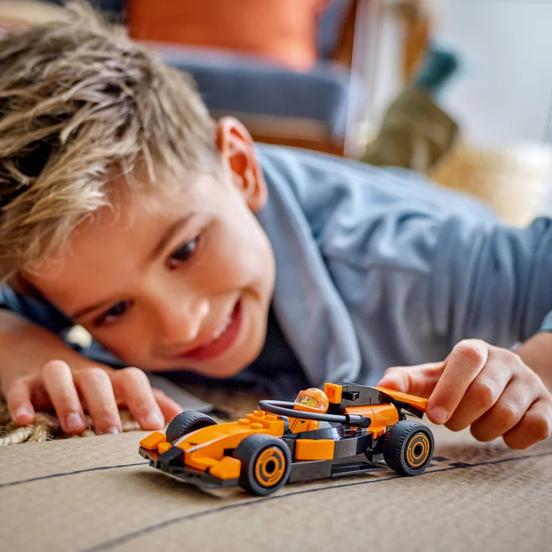 F1 Driver with McLaren Race Car - View 7