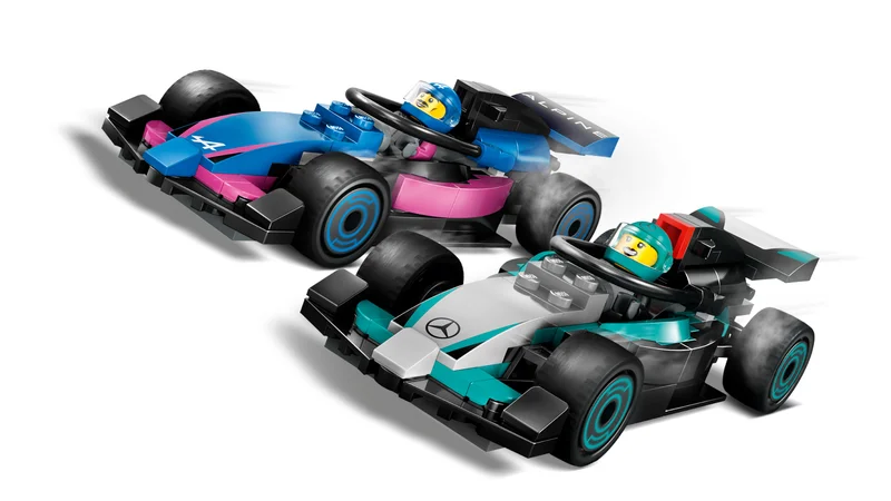 F1 Garage & Mercedes-AMG & Alpine Cars - View 2