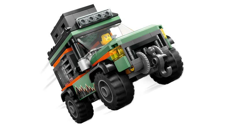 Off-Road 4x4 Mountain Truck - View 3