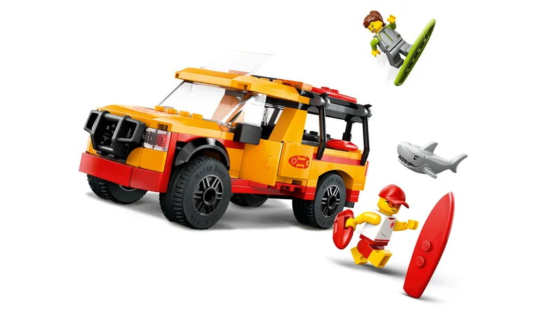 Lifeguard Beach Rescue Truck - View 2