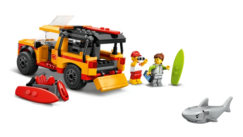 Lifeguard Beach Rescue Truck - View 3