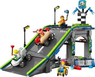 LEGO 60460-1 No Limits: Race Car Ramp Track — 436 pieces, City theme
