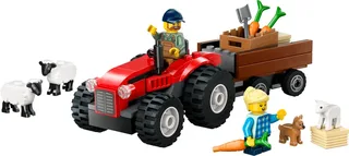 LEGO 60461-1 Red Farm Tractor with Trailer & Sheep — 116 pieces, City theme