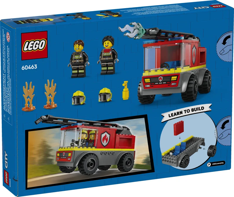 Fire Ladder Truck - View 6
