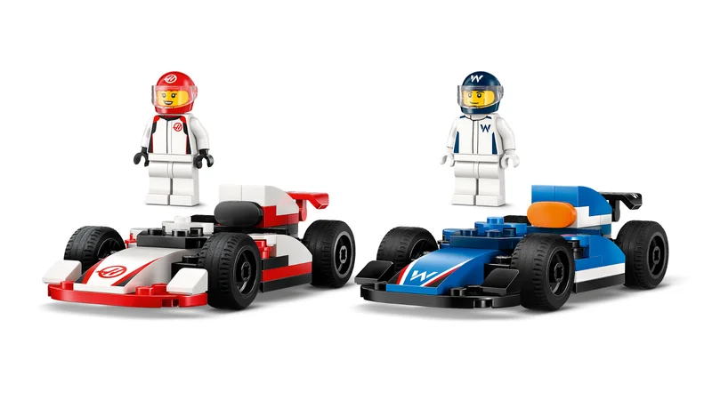 F1 Williams Racing & Haas F1 Race Cars - View 2