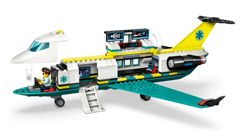 Emergency Air Ambulance Airplane - View 5