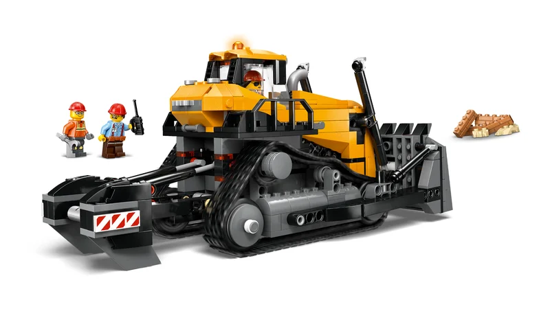 Yellow Bulldozer - View 2