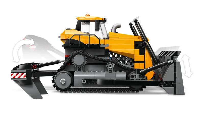Yellow Bulldozer - View 4
