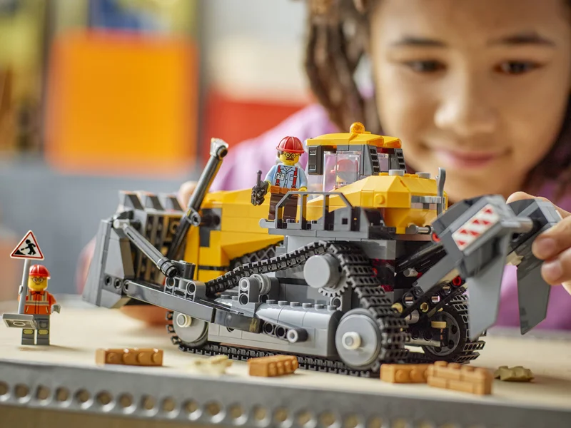 Yellow Bulldozer - View 6