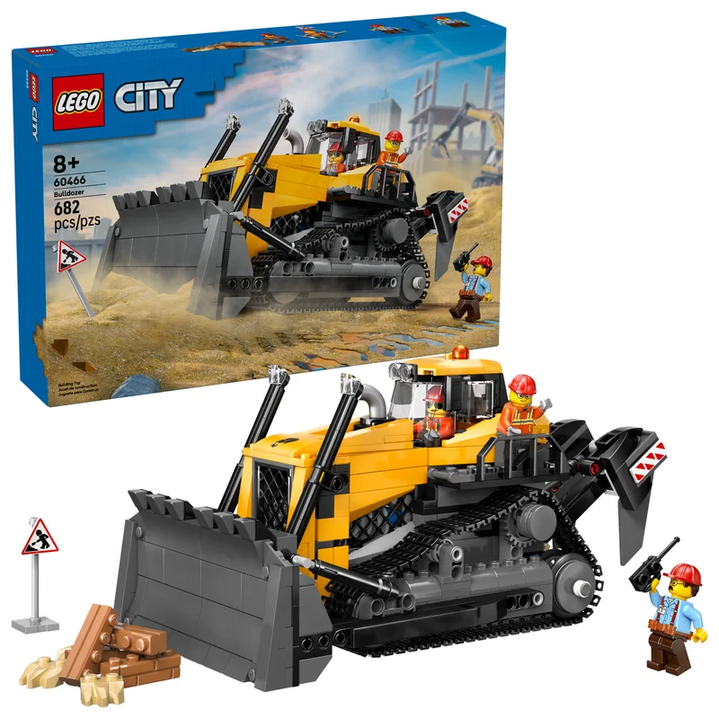 Yellow Bulldozer - View 9