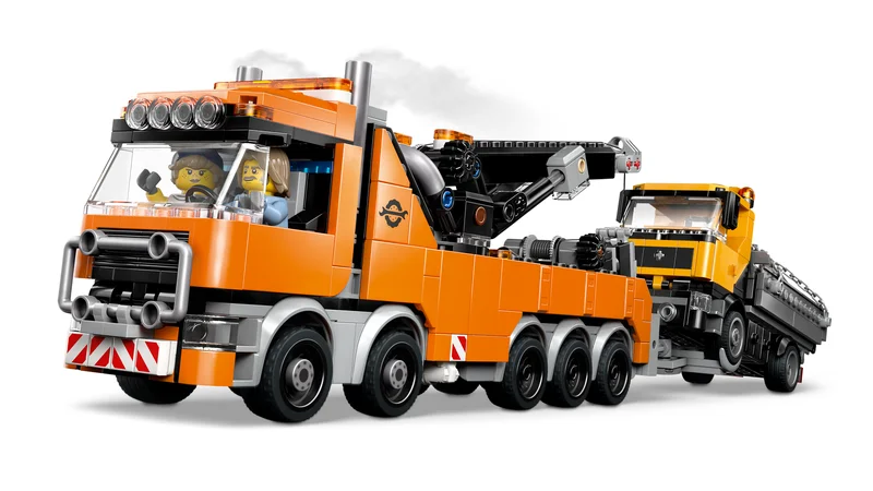 Heavy-Duty Recovery Tow Truck with Crane - View 4