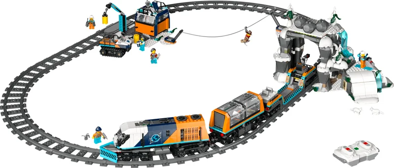 LEGO 60470-1 Explorers' Arctic Polar Express Train — 1525 pieces, City theme