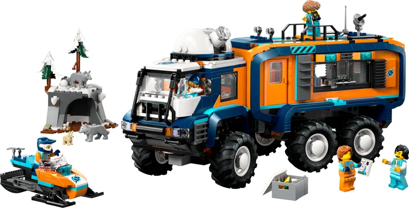 LEGO 60471-1 Arctic Explorer Science Lab Truck — 1064 pieces, City theme