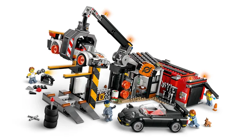 Scrapyard with Cars - View 5