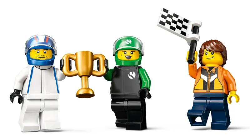 F1 Grid with VCARB & Sauber Race Cars - View 3
