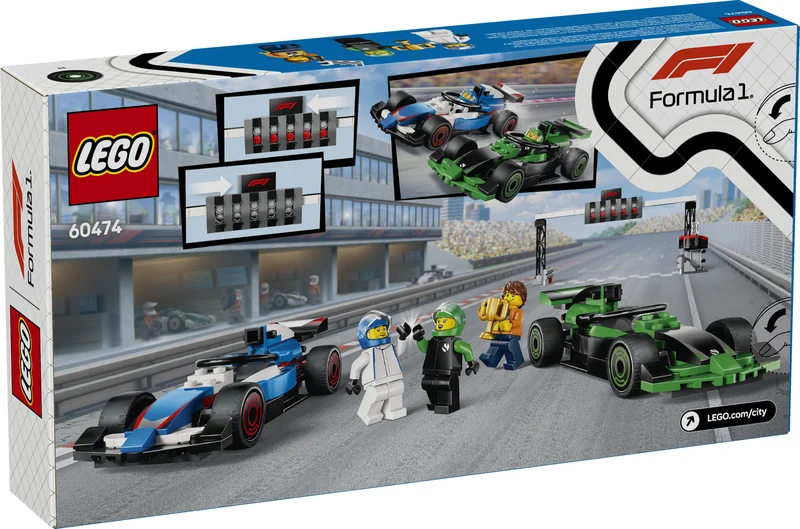 F1 Grid with VCARB & Sauber Race Cars - View 7