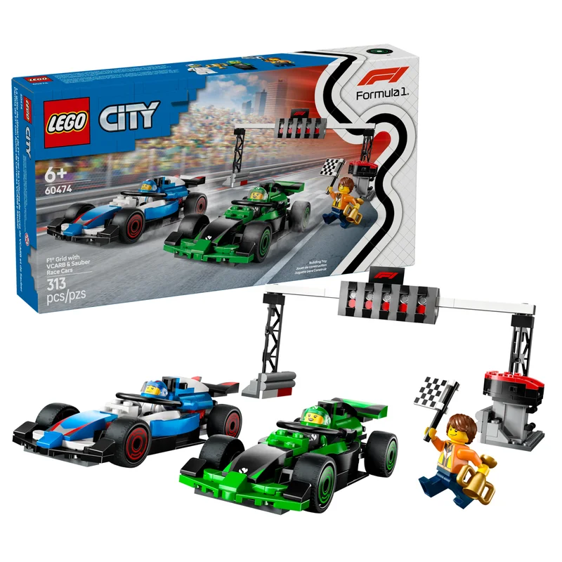 F1 Grid with VCARB & Sauber Race Cars - View 8