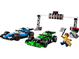 LEGO 60474-1 F1 Grid with VCARB & Sauber Race Cars — 313 pieces, City theme