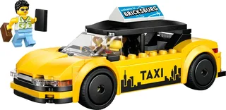 LEGO 60487-1 Yellow Taxi — 122 pieces, City theme