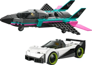 LEGO 60489-1 Jet vs. Car — 259 pieces, City theme