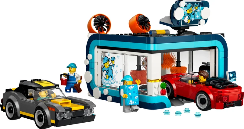 LEGO Drive-Through Car Wash