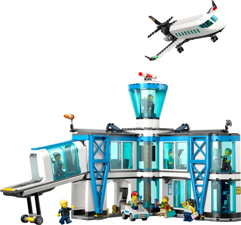 LEGO 60502-1 Airport with Airplane — 887 pieces, City theme