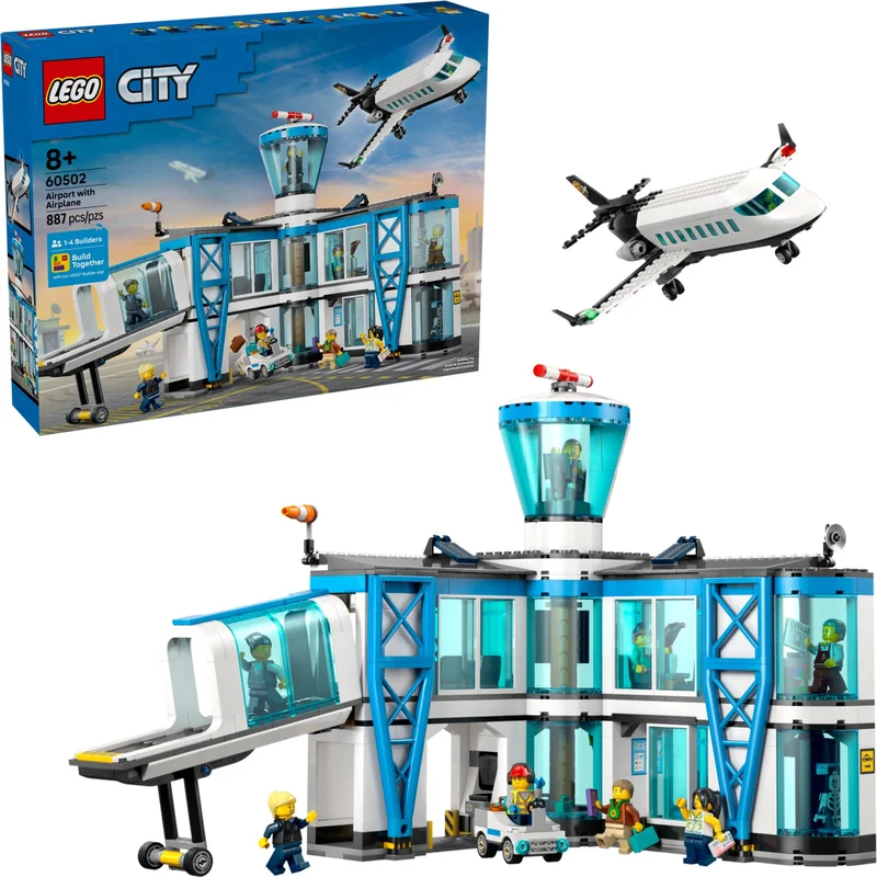 Airport with Airplane - View 4