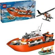 Coast Guard Rescue Boat & Helicopter - View 3