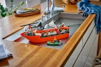 Coast Guard Rescue Boat & Helicopter - View 7