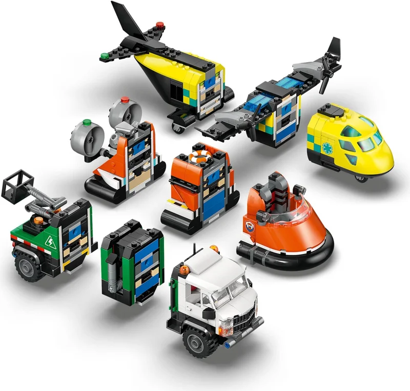 Airplane, Service Truck & Hovercraft Remix - View 9