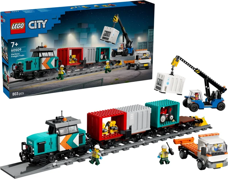 Harbor Freight Train with Crane & Truck - View 4