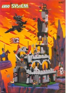 LEGO 6097-1 Night Lord's Castle — 607 pieces, released 1997