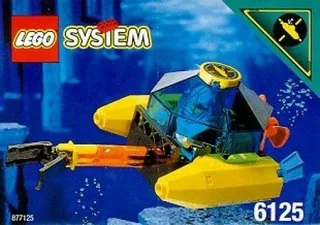 LEGO 6125-1 Sea Sprint 9 — 32 pieces, Aquazone theme