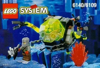 LEGO 6140-1 Crab — 78 pieces, Aquazone theme