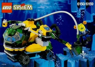 LEGO 6150-1 Crystal Detector — 106 pieces, Aquazone theme
