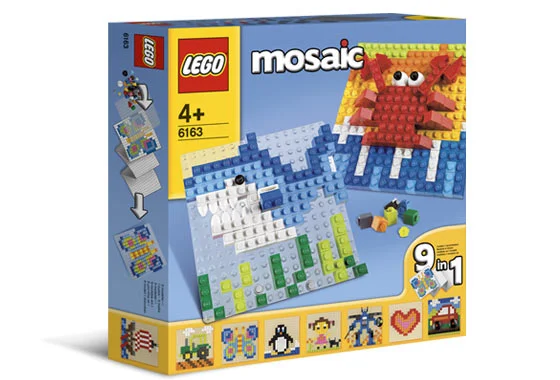 A World of LEGO Mosaic 9 in 1 - View 3