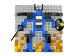 A World of LEGO Mosaic 9 in 1 - View 6