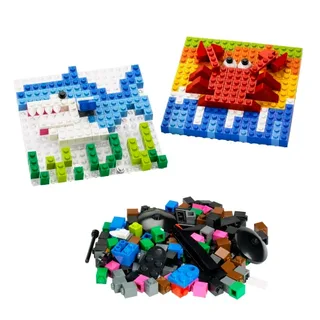 LEGO 6163-1 A World of LEGO Mosaic 9 in 1 — 598 pieces, released 2007