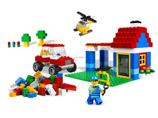 LEGO 6166-1 Large Brick Box — 410 pieces, released 2007